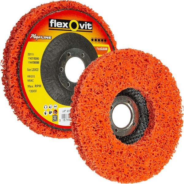 Grobreinigungscheibe Flexovit FlexCLEAN