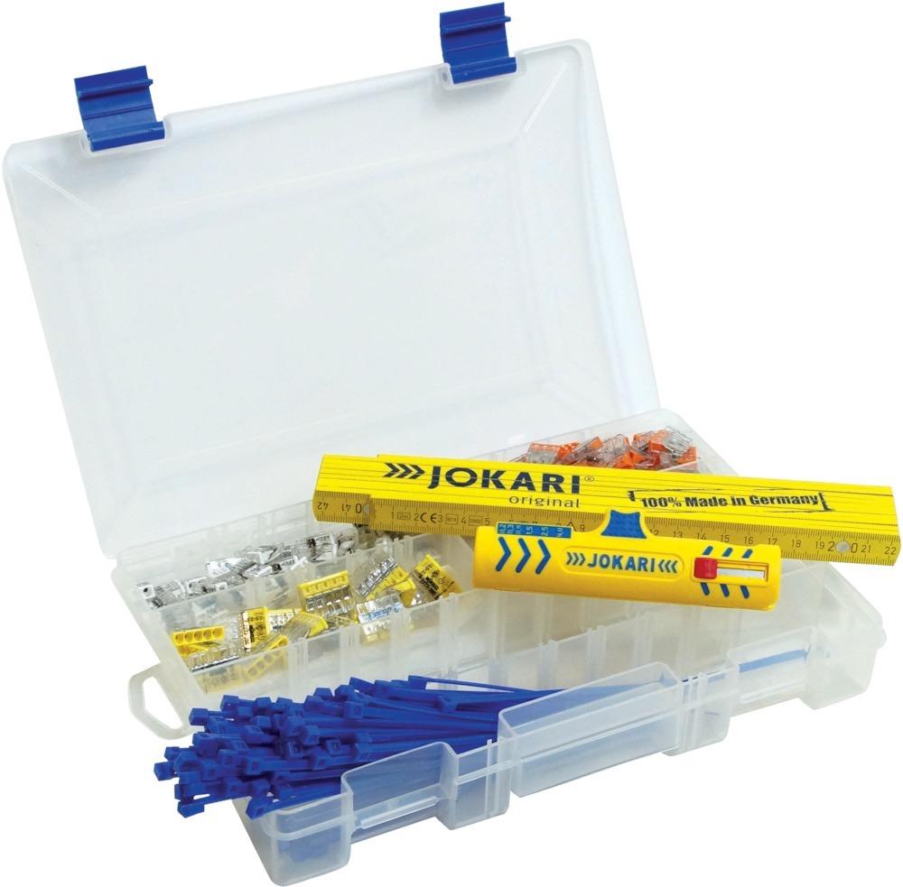 Abisolier- und Klemmenset227-teilig Jokari