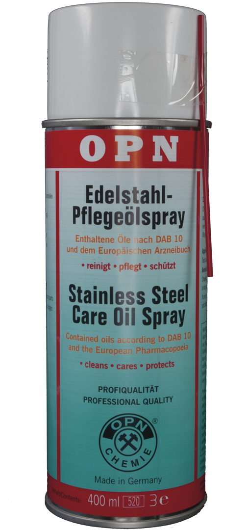 OPN Edelstahl-Pflegeölspray