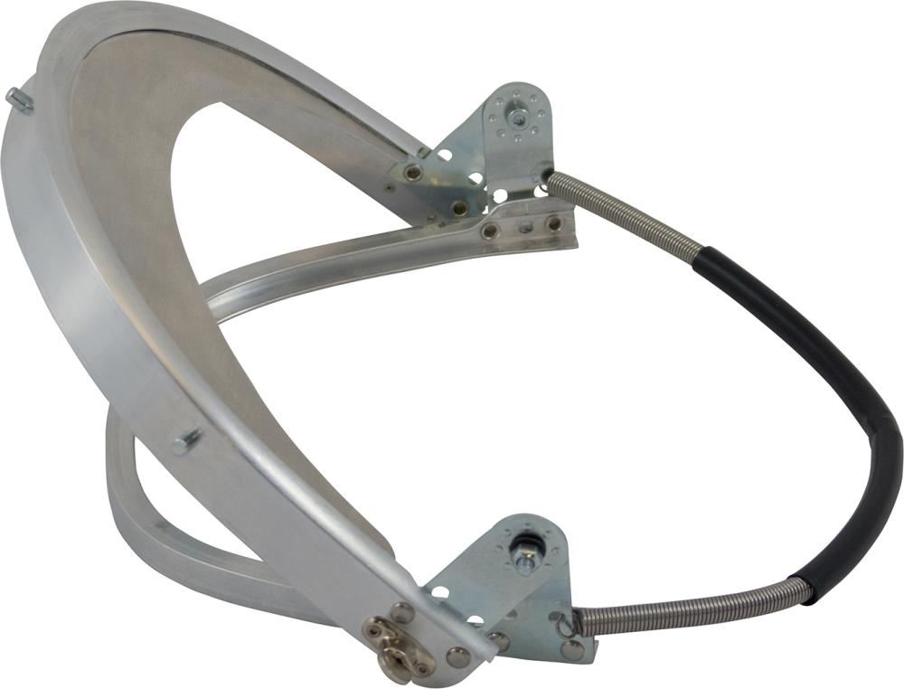 Alu-Helmhalterung f. Helmmit Kapselgehörschutz