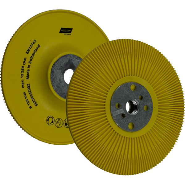 Stützteller mit Kühlrippen gelb