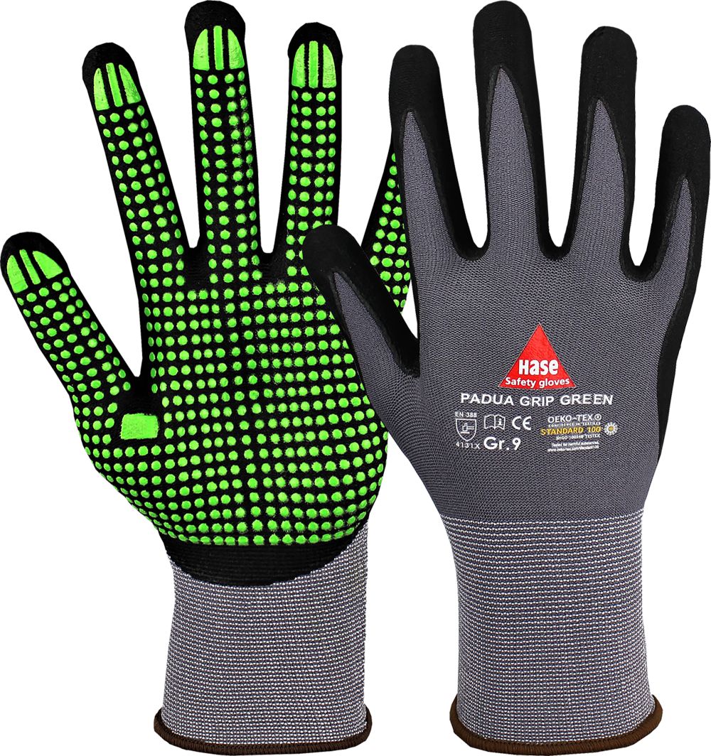 Montagehandschuh PADUA GRIP GREEN