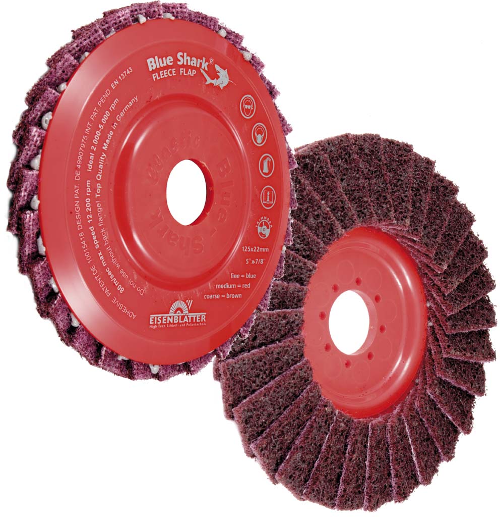 Blue Shark Fleece-Flap