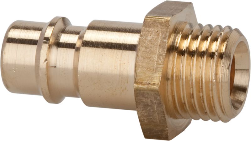 Einstecknippel Außengewinde