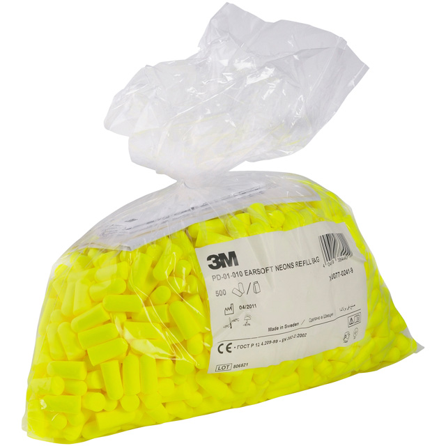 3M E-A-R Soft Yellow Neons