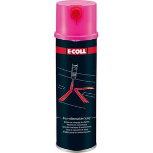 Baustellenmarkierspray 500ml pink E-COLL