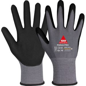 Nitrischaum/Nylon-Handschuhe Schwarz