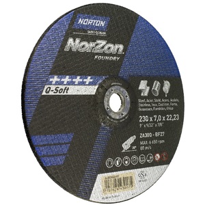 NORTON Schruppscheibe III Q-Soft Zircon