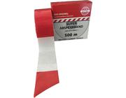 Absperrband 500 m-Rolle rot/weiß geblockt