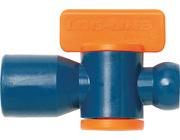 Abstellhahn 2-teilig für Kühlmittelschlauch 1/4" N