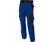 Arbeitshose BRUNO, royalblau-schwarz, Gr.54