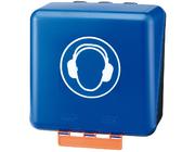 Aufb.Box SECU Midi Standard, f. Gehörschutz, blau