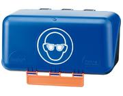 Aufb.Box SECU Mini Standard, f. Augenschutz, blau