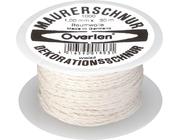 Baumwollkordel 1,0mm 30m weiß Overmann