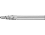 Frässtift HM Rundbogenform 0618 4 6mm 6x18mm Pferd
