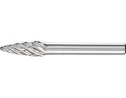 Frässtift HM Rundbogenform 0820 STEEL 6mm 8x20mm P