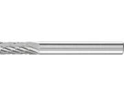 Frässtift HM zylindrisch mit Stirnverzahnung 0616