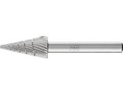Frässtift HSS Spitzkegelform G 1225 3 6mm 12x25mm