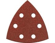 Klettschleifbl.3eck 6 St.94mm K 40,Kor.,6L. FORTIS
