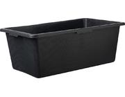 Mörtelkasten 65L schwarz eckig, L-Skala
