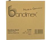 Stahlband 1/2" V2A-Edelstahl, Rolle a 30m Bandimex