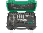 Steckschl.-Grt. 1/4" 61tlg. FORTIS